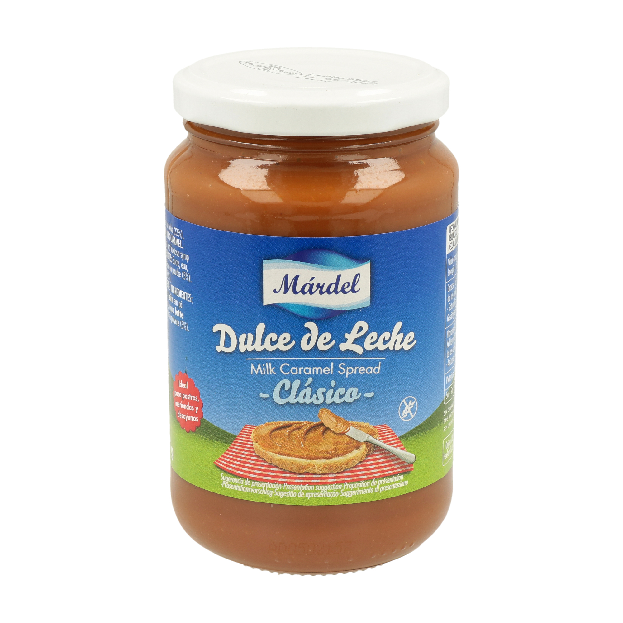 DULCE DE LECHE FAMILIAR MARDEL x 450gr (CT DA 12.) DULCE DE LECHE FAMILIAR MARDEL x 450gr (CT DA 12.)