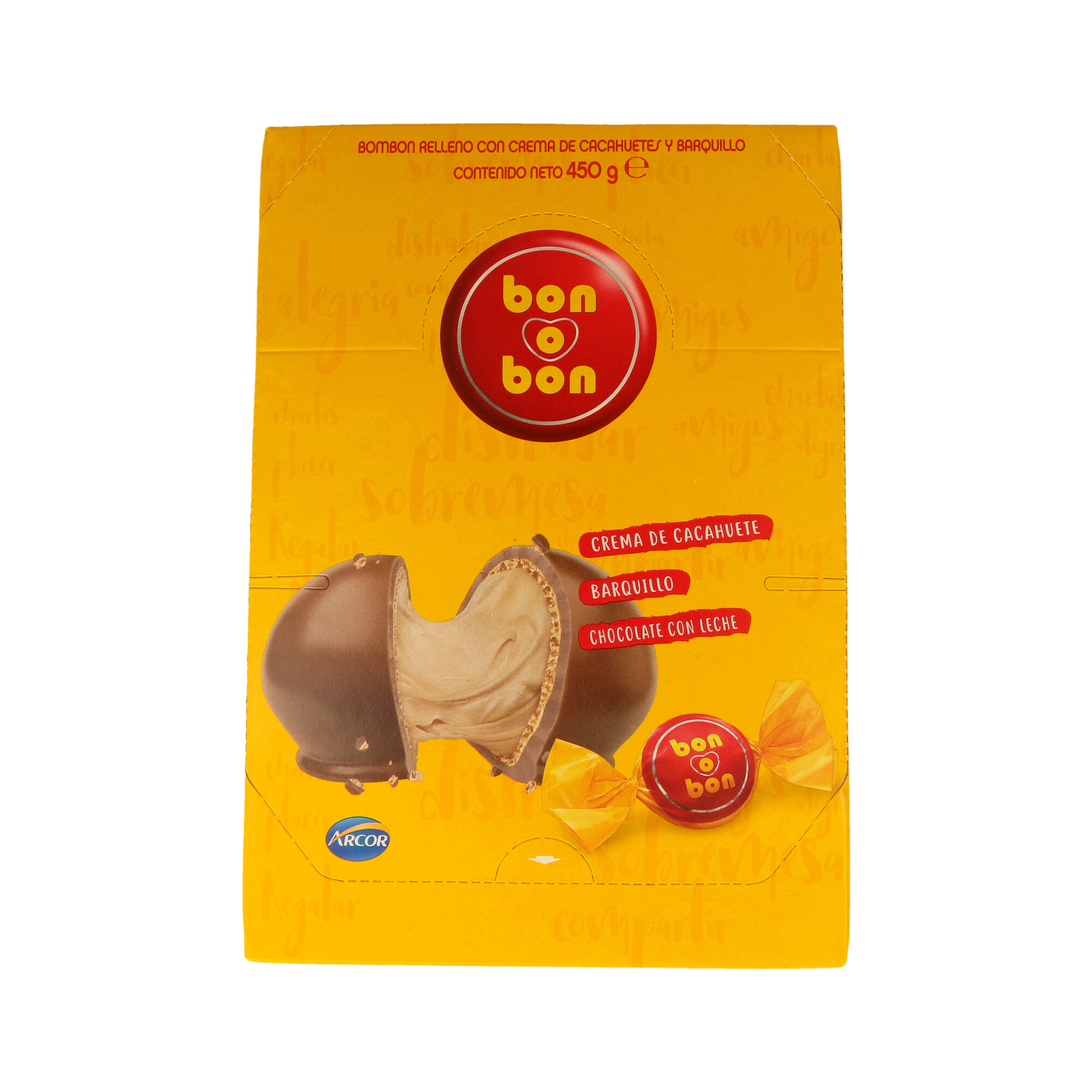 BOMBON BON O BON LECHE 1 X 270 GR 18 UN . (CT. DA 16) - 1 BOMBON BON O BON LECHE 1 X 270 GR 18 UN . (CT. DA 16) - 1