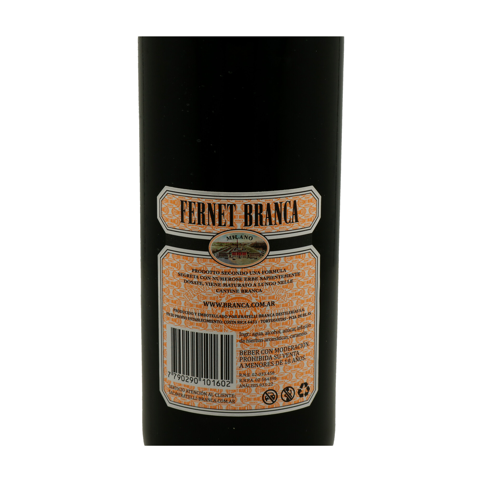 FERNET BRANCA ARGENTINO X 750 ML
 - 3