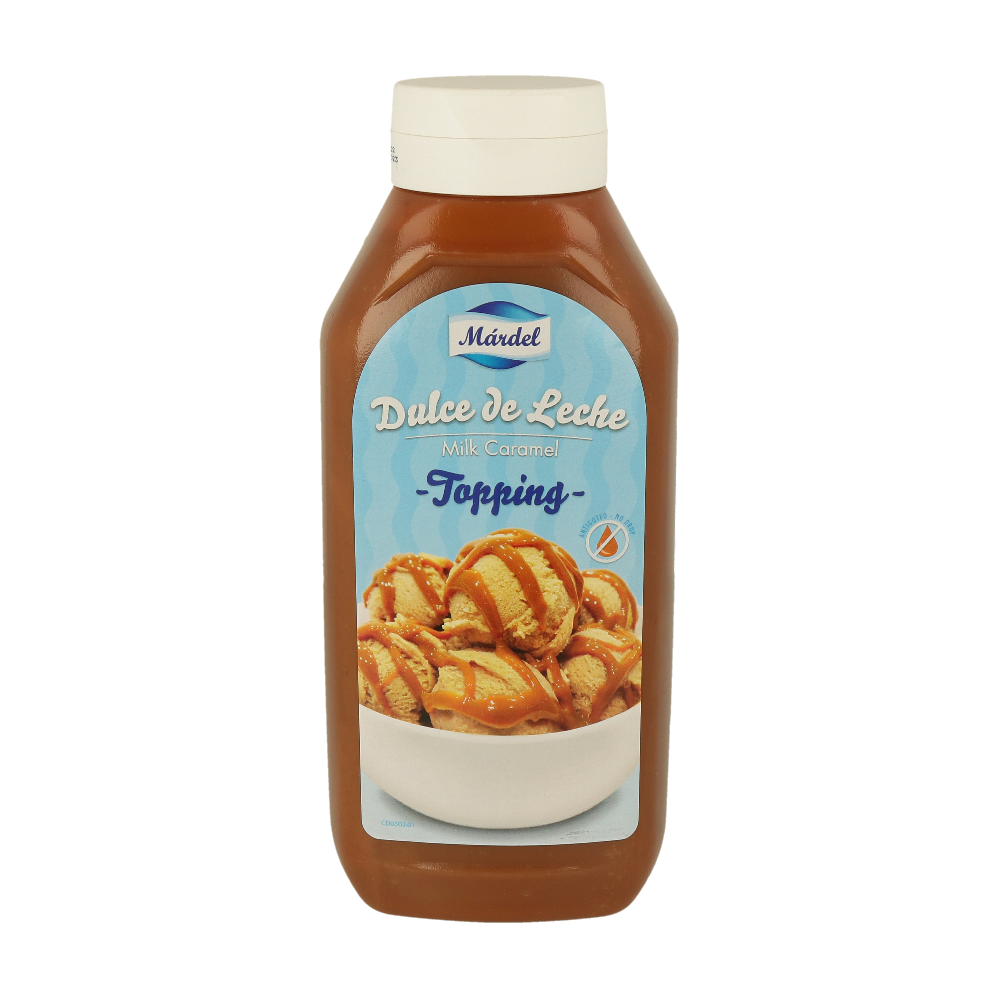TOPPING DE DULCE DE LECHE MARDEL (1 x 1.2 kg.) CT. DA 6 TOPPING DE DULCE DE LECHE MARDEL (1 x 1.2 kg.) CT. DA 6