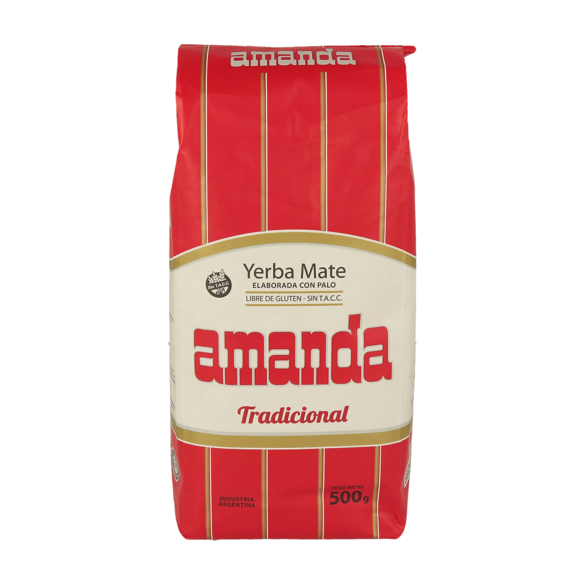 YERBA MATE AMANDA  500GR (CT. DA 10)