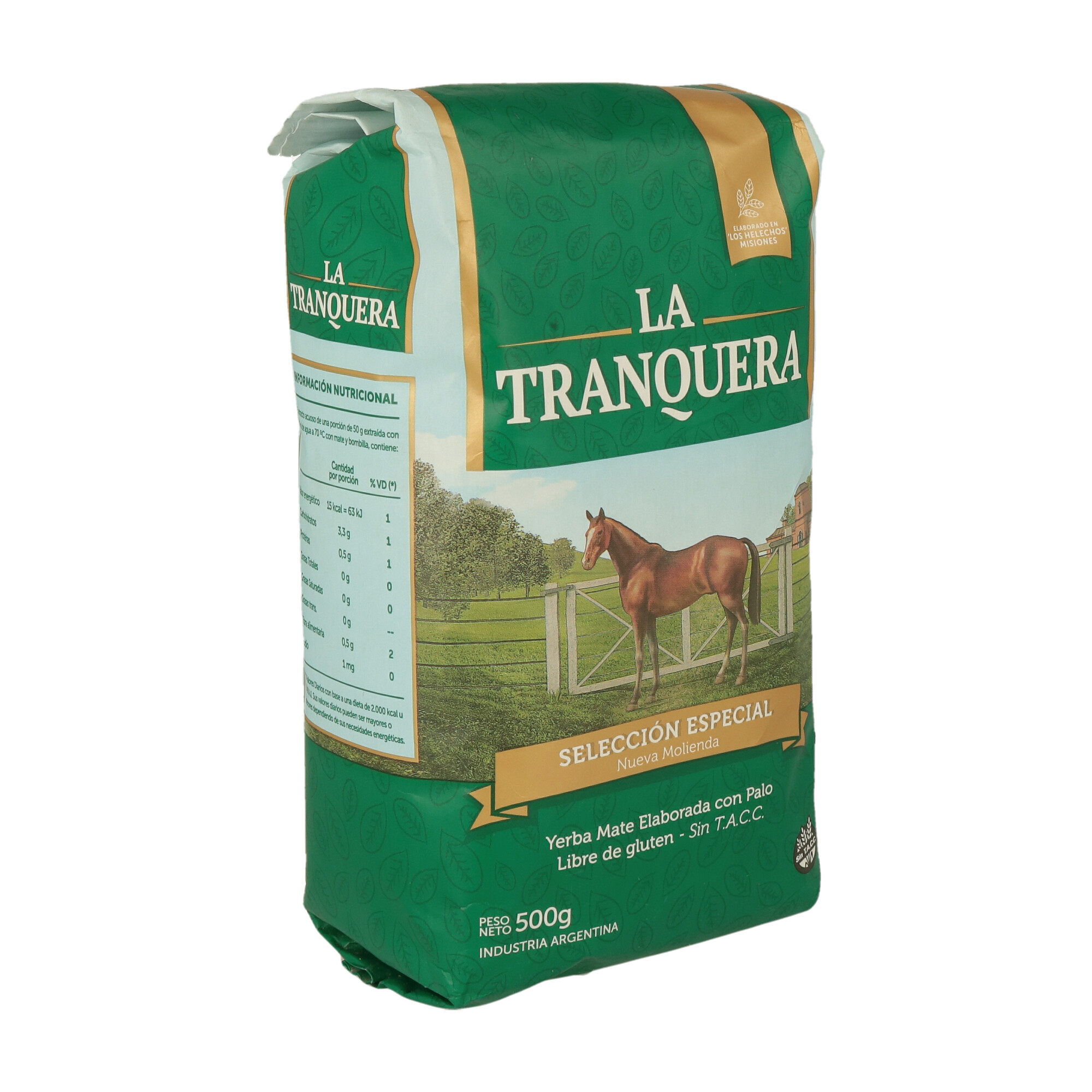 YERBA MATE LA TRANQUERA 500GR (CT. DA 12) - 1