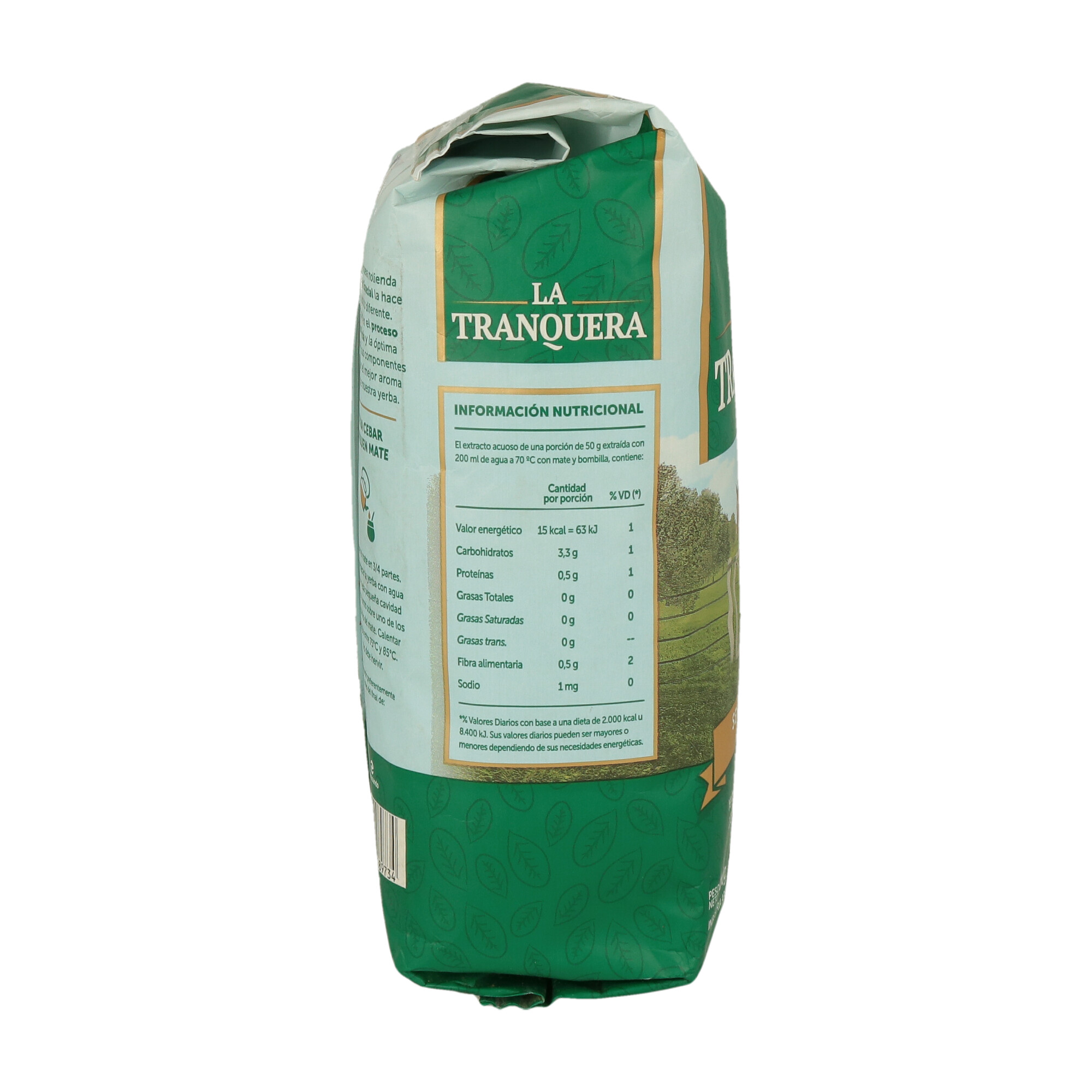 YERBA MATE LA TRANQUERA 500GR (CT. DA 12) - 2