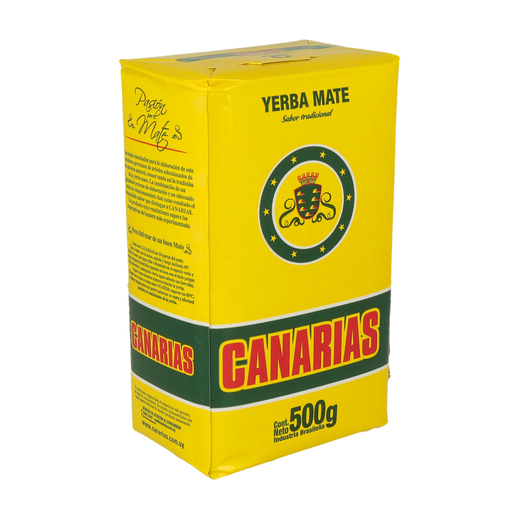 YERBA MATE CANARIAS 500GR (CT. DA 20) - 1