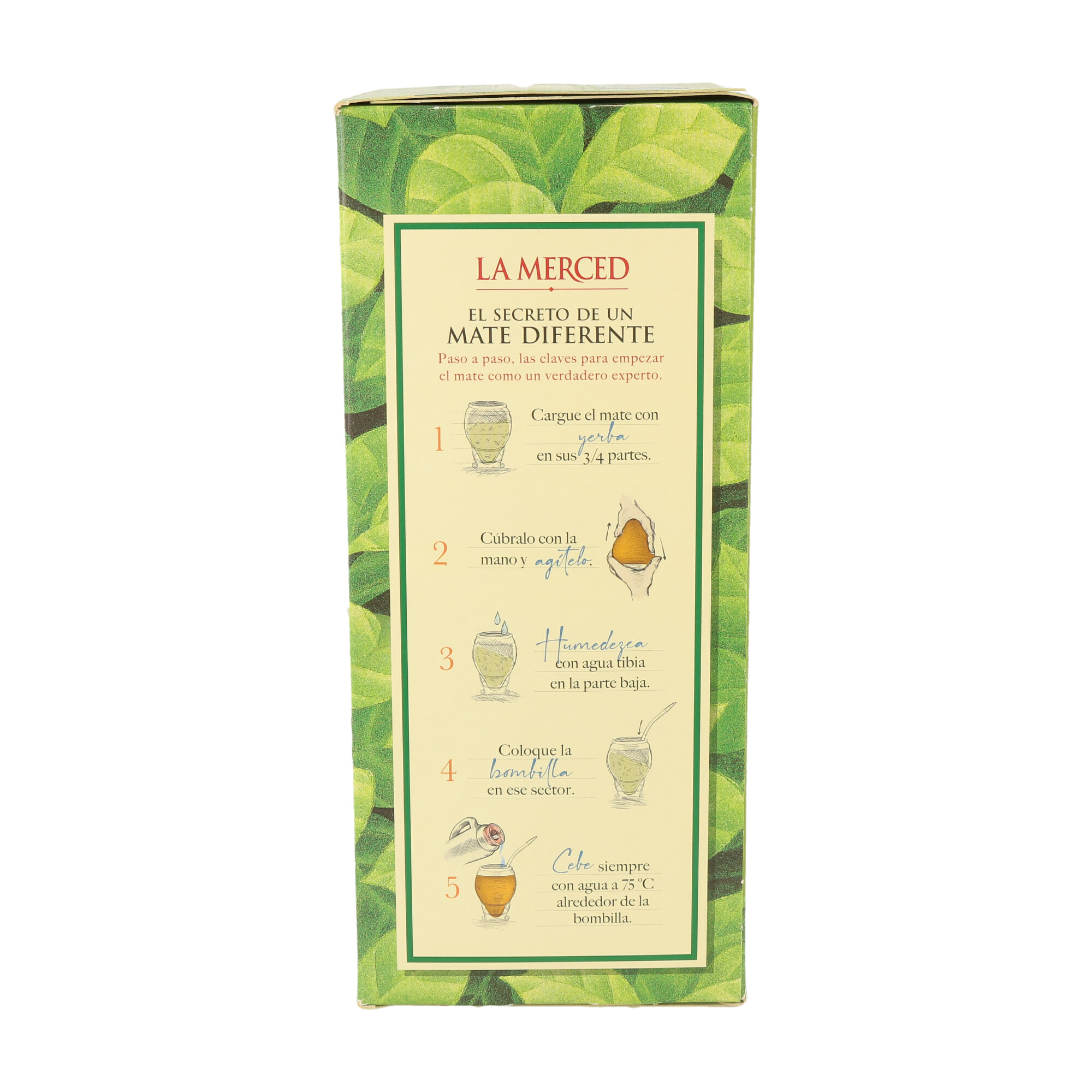 YERBA MATEDE CAMPO LA MERCED 500GR (CT. DA 6) - 3