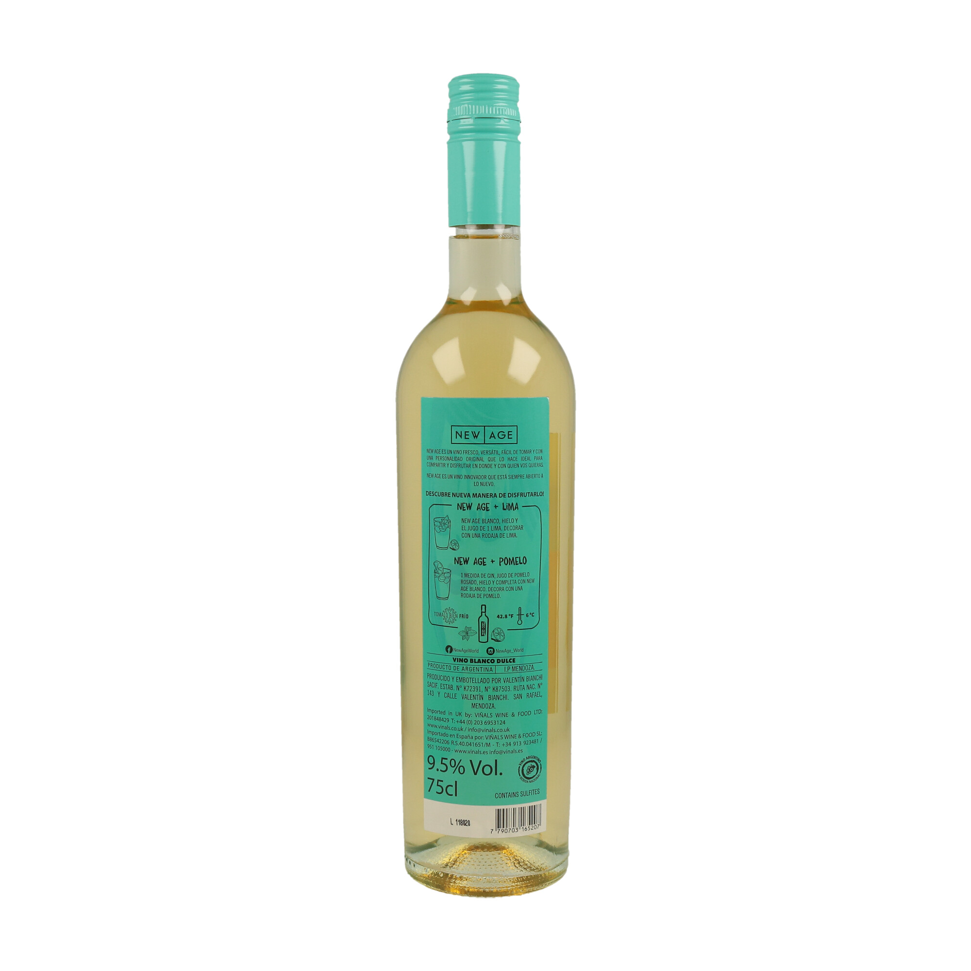 VINO NEW AGE BIANCO  (CT. DA 6 ) UN - 1