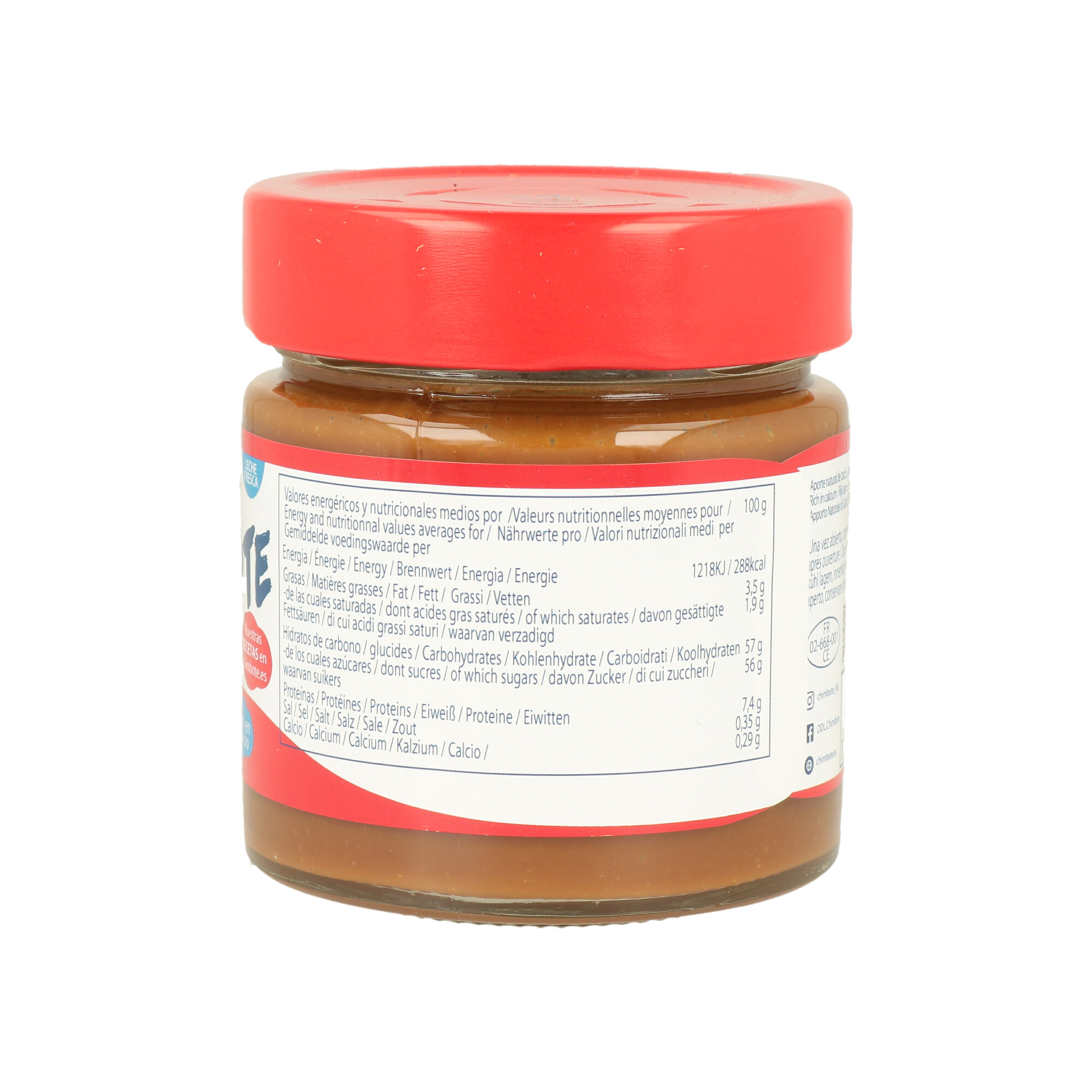 DULCE DE LECHE CHIMBOTE X 250 gr. (CT DA 6) - 1 DULCE DE LECHE CHIMBOTE X 250 gr. (CT DA 6) - 1