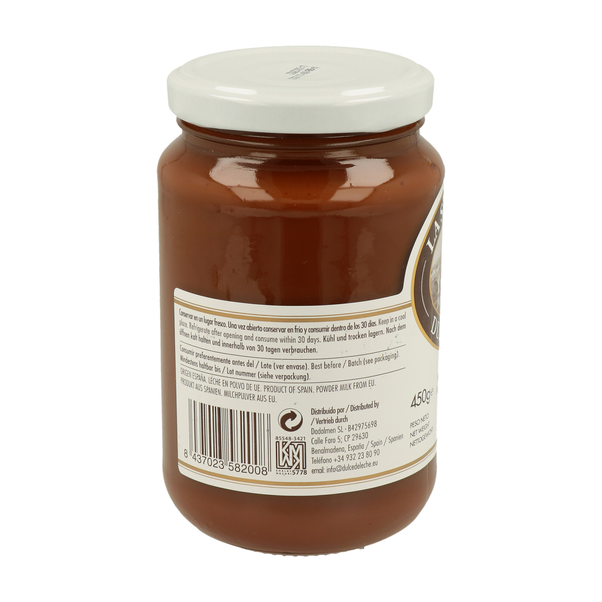 DULCE DE LECHE FAMILIAR LA SALAMANDRA 450GR - 1 DULCE DE LECHE FAMILIAR LA SALAMANDRA 450GR - 1