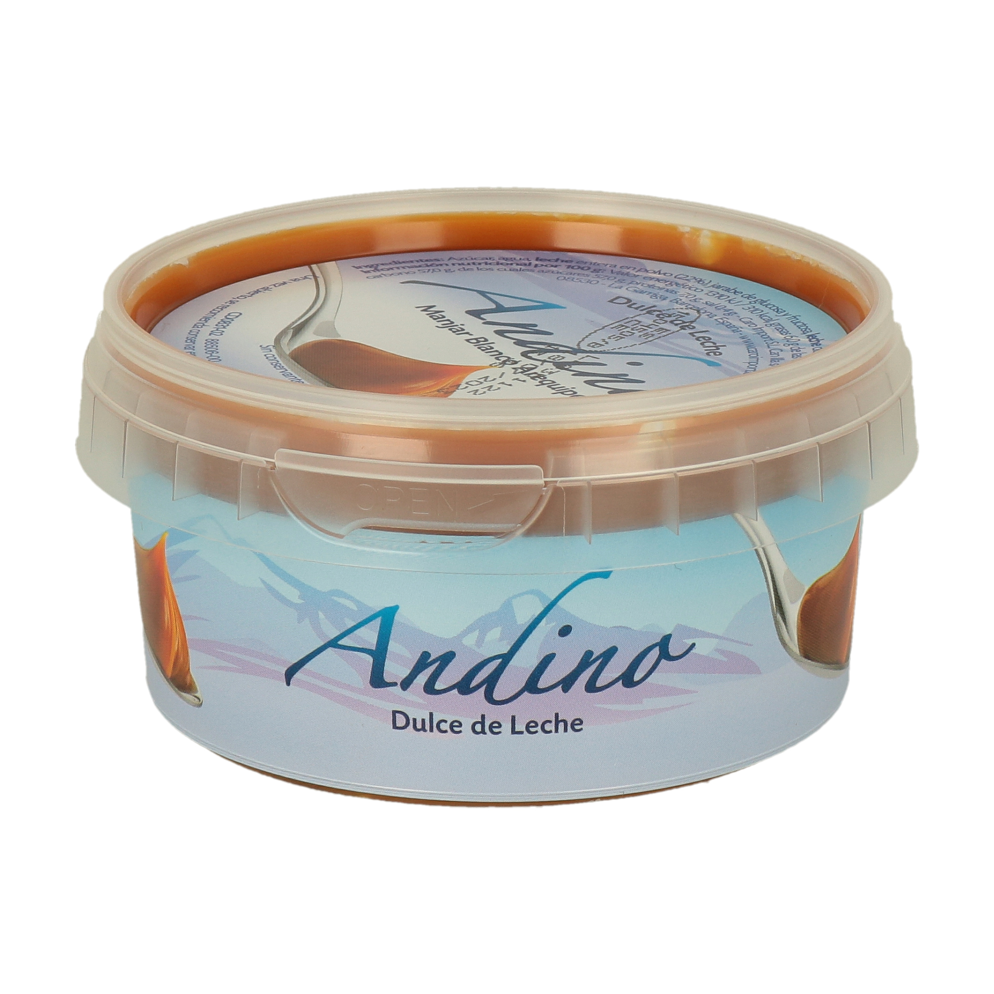DULCE DE LECHE ANDINO CT DA 12 (1 x 250gr.) DULCE DE LECHE ANDINO CT DA 12 (1 x 250gr.)