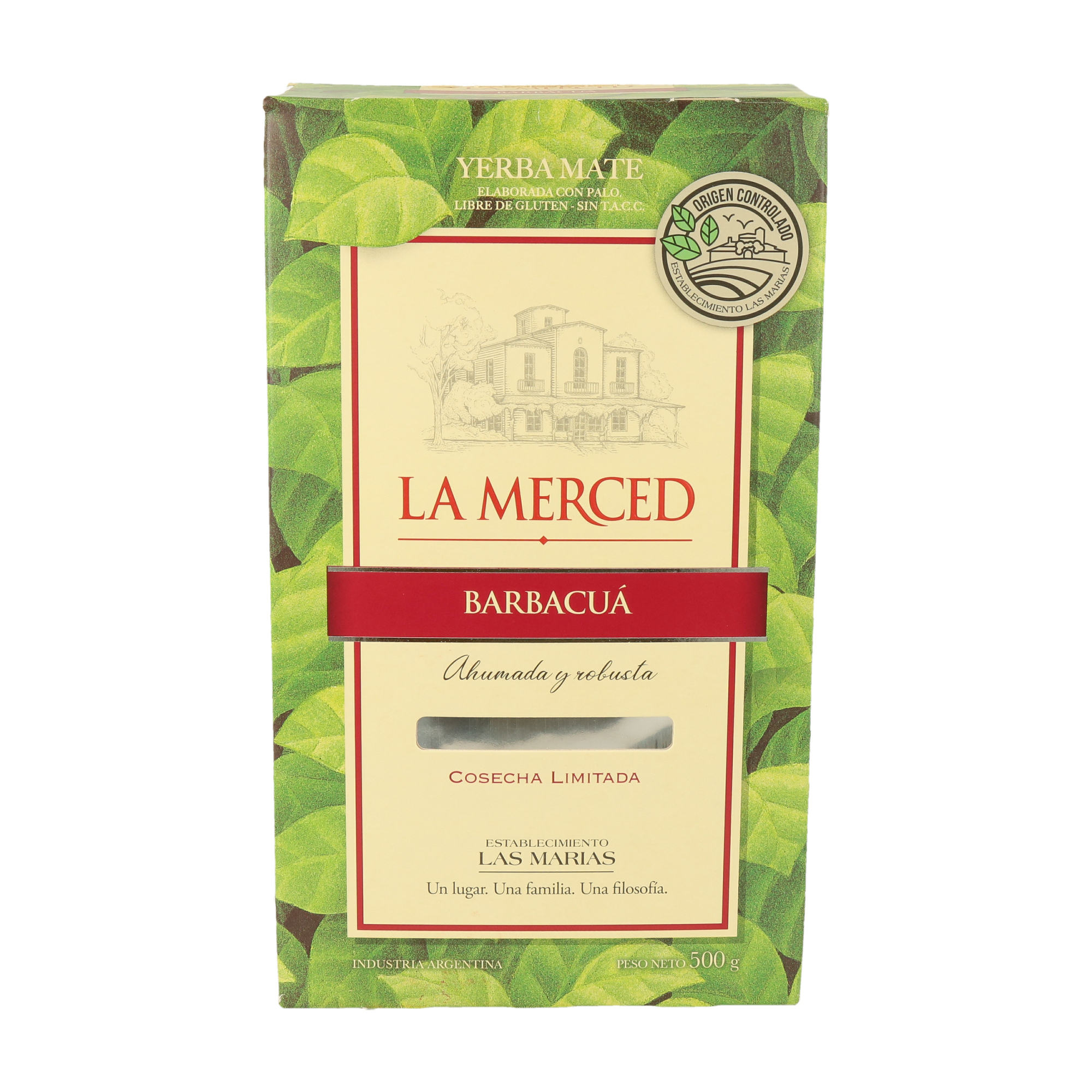 YERBA MATE BARBACUA LA MERCED X 500GR (CT. DA 6)