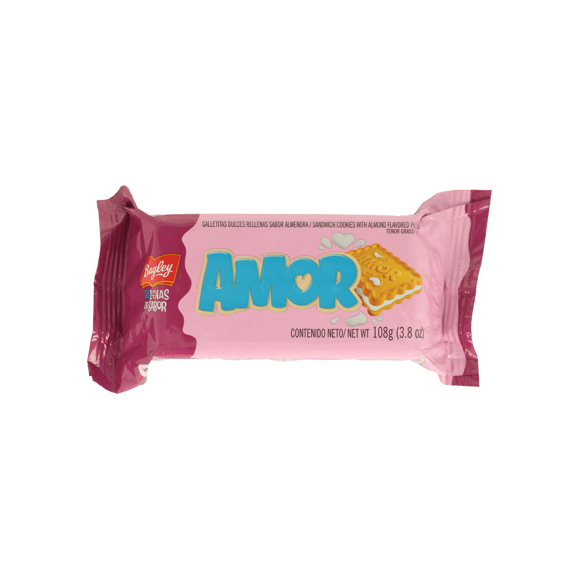 GALLETITAS AMOR 1 X 108 gr. (CT. DA 36) GALLETITAS AMOR 1 X 108 gr. (CT. DA 36)