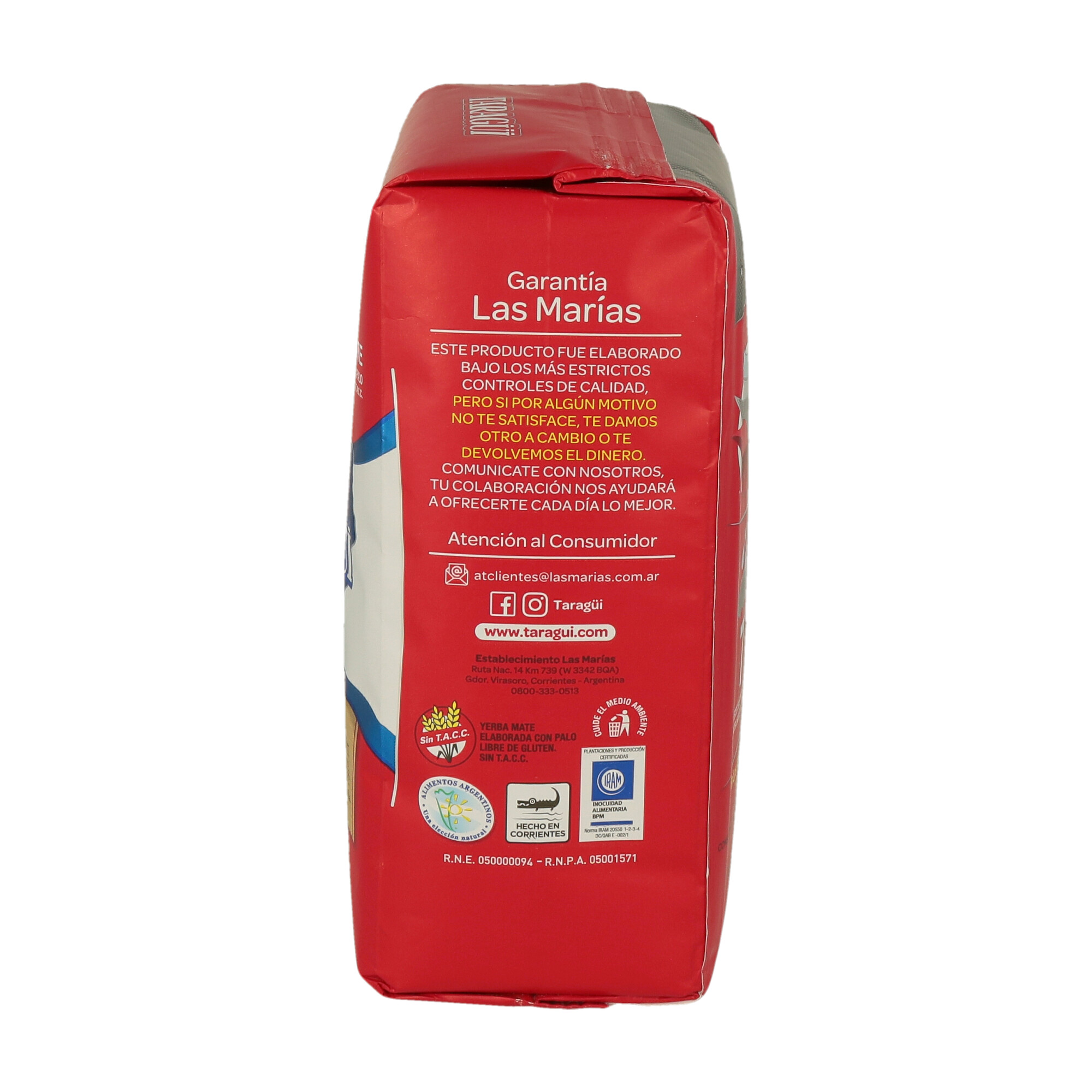 YERBA MATE  TARAGUI 500GR (CT. DA 10) - 4
