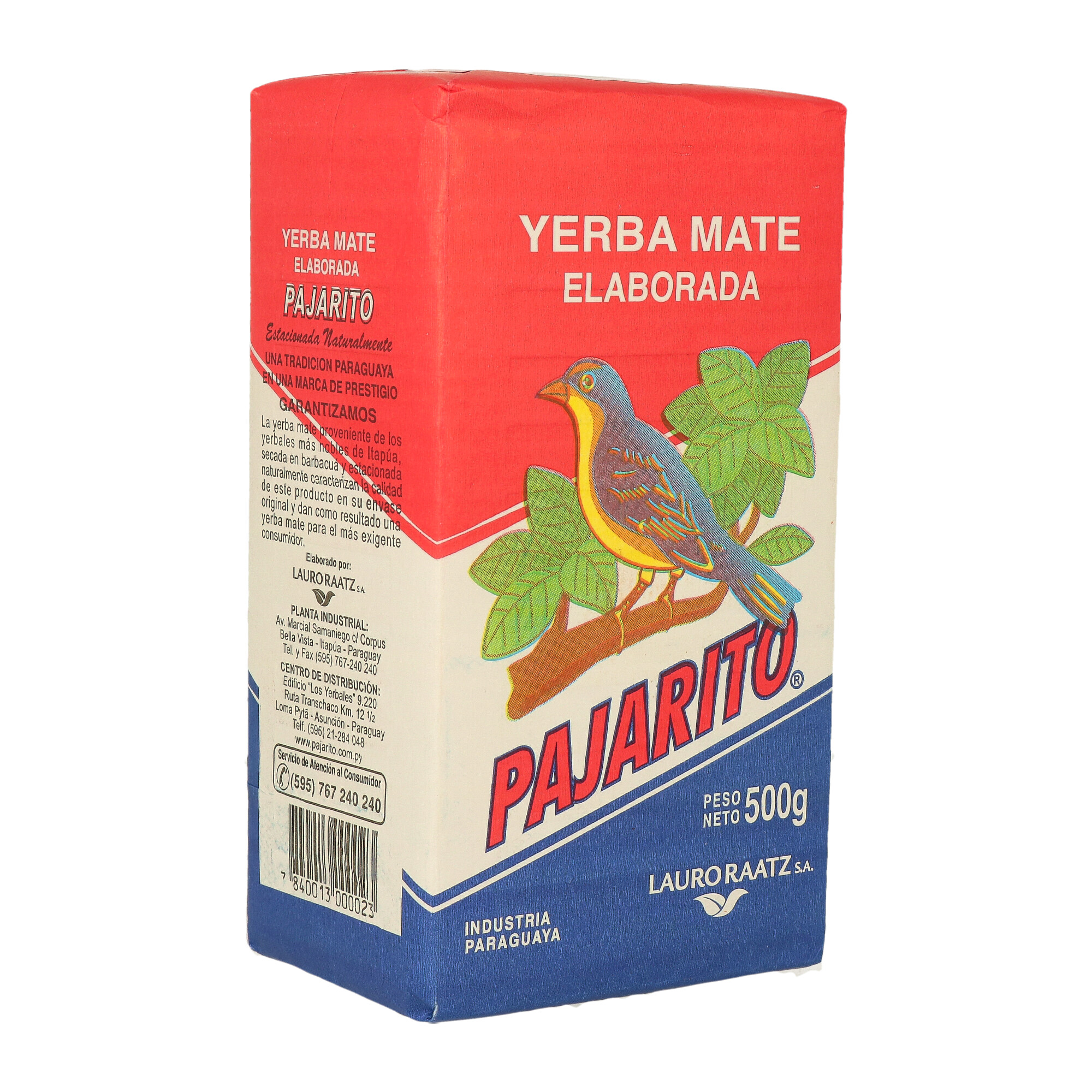 YERBA MATE PAJARITO ESPECIAL 500GR - 1