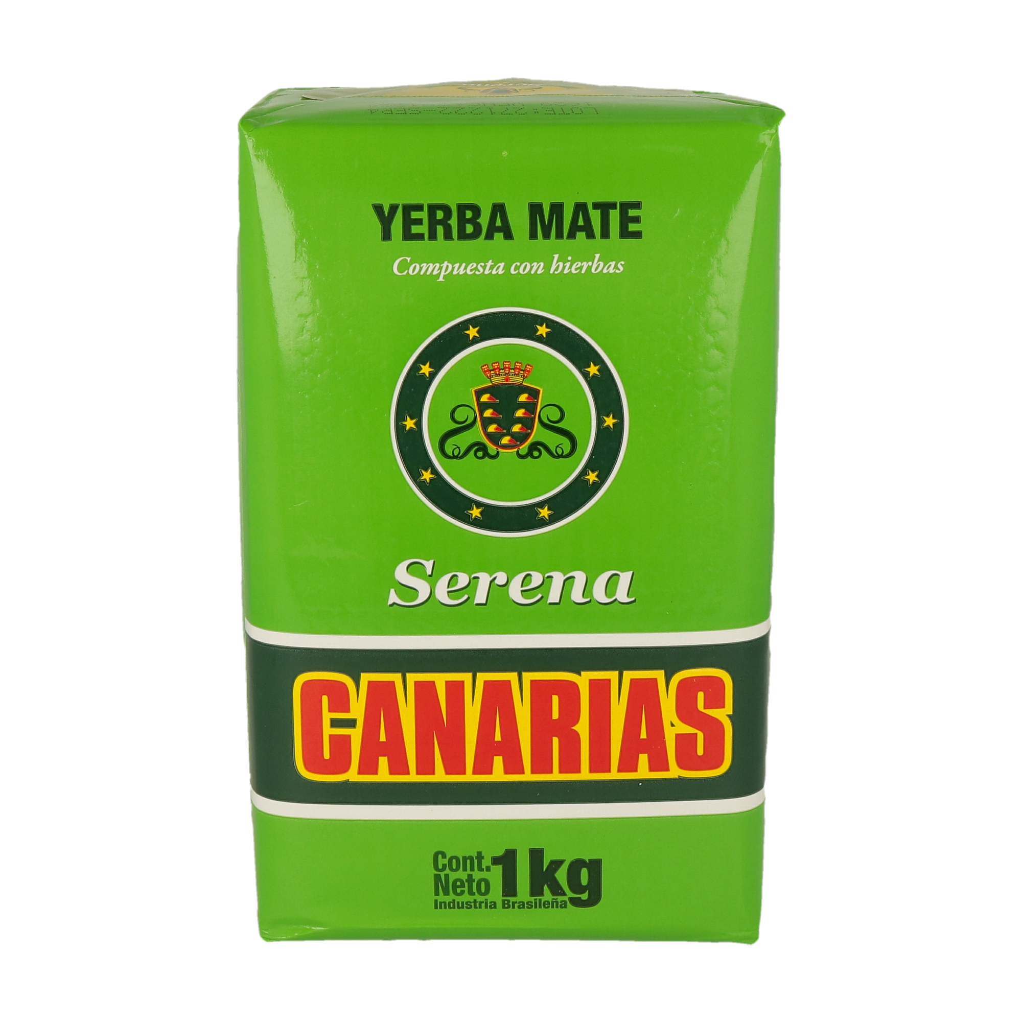 YERBA MATE SERENA CANARIAS  1 KG  (CT. DA 20)