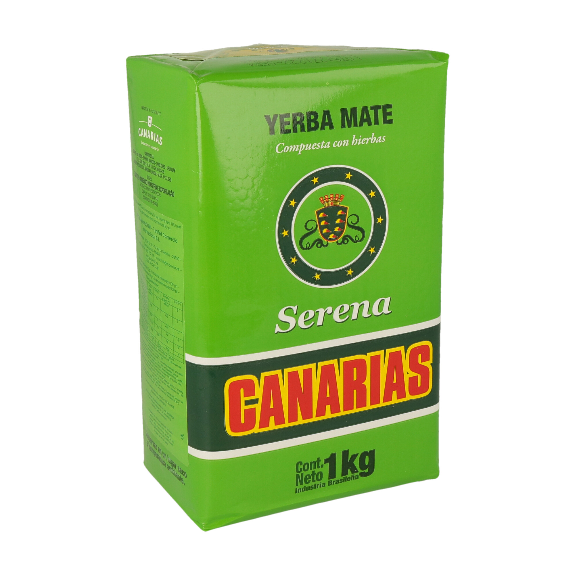 YERBA MATE SERENA CANARIAS  1 KG  (CT. DA 20) - 1