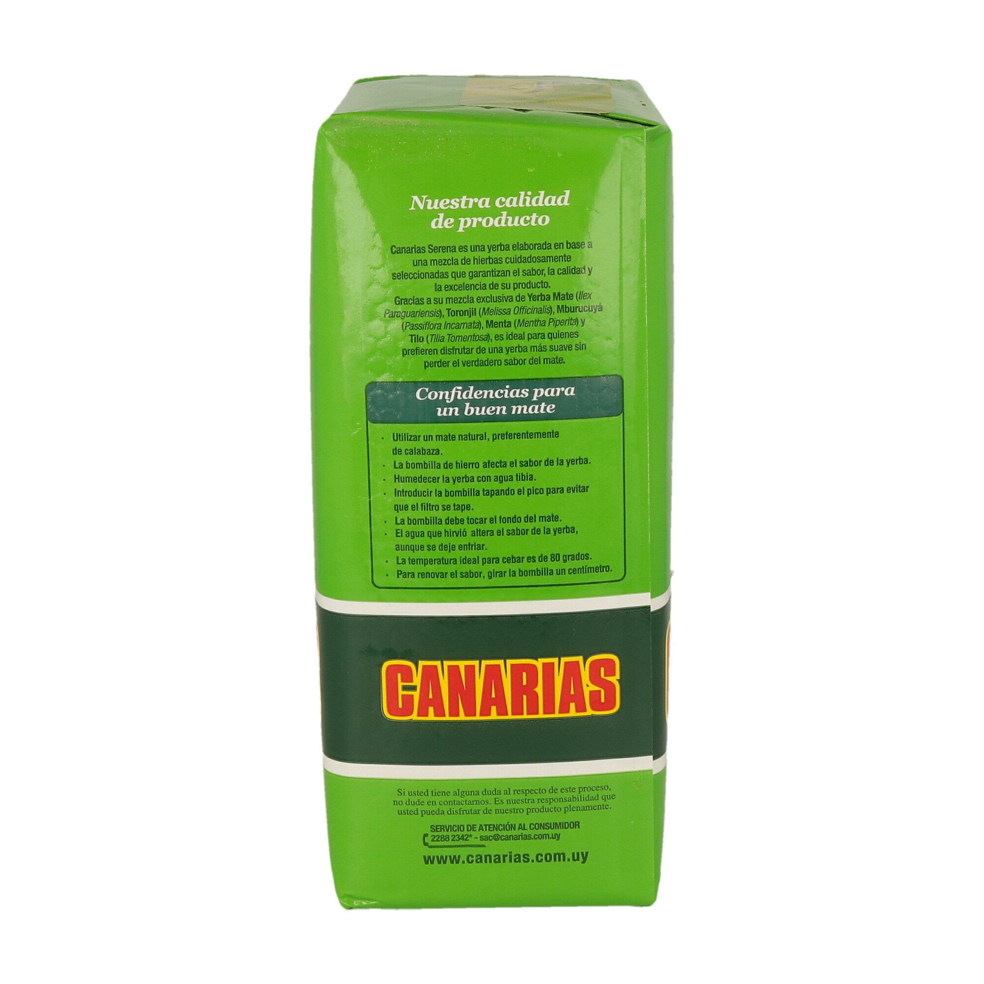 YERBA MATE SERENA CANARIAS  1 KG  (CT. DA 20) - 3