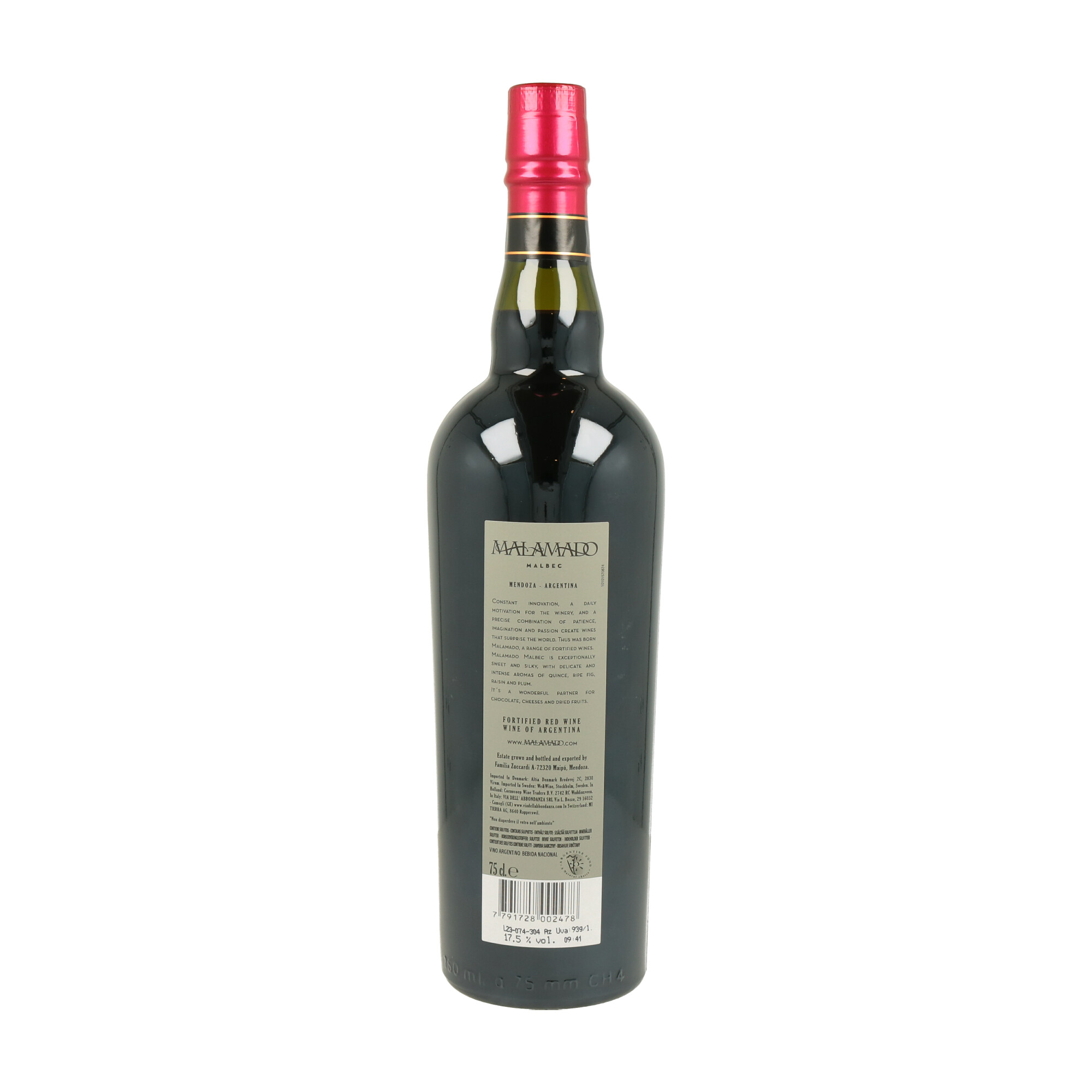VINO MALAMADO MALBEC FAMIGLIA ZUCCARDI 2022 - 1