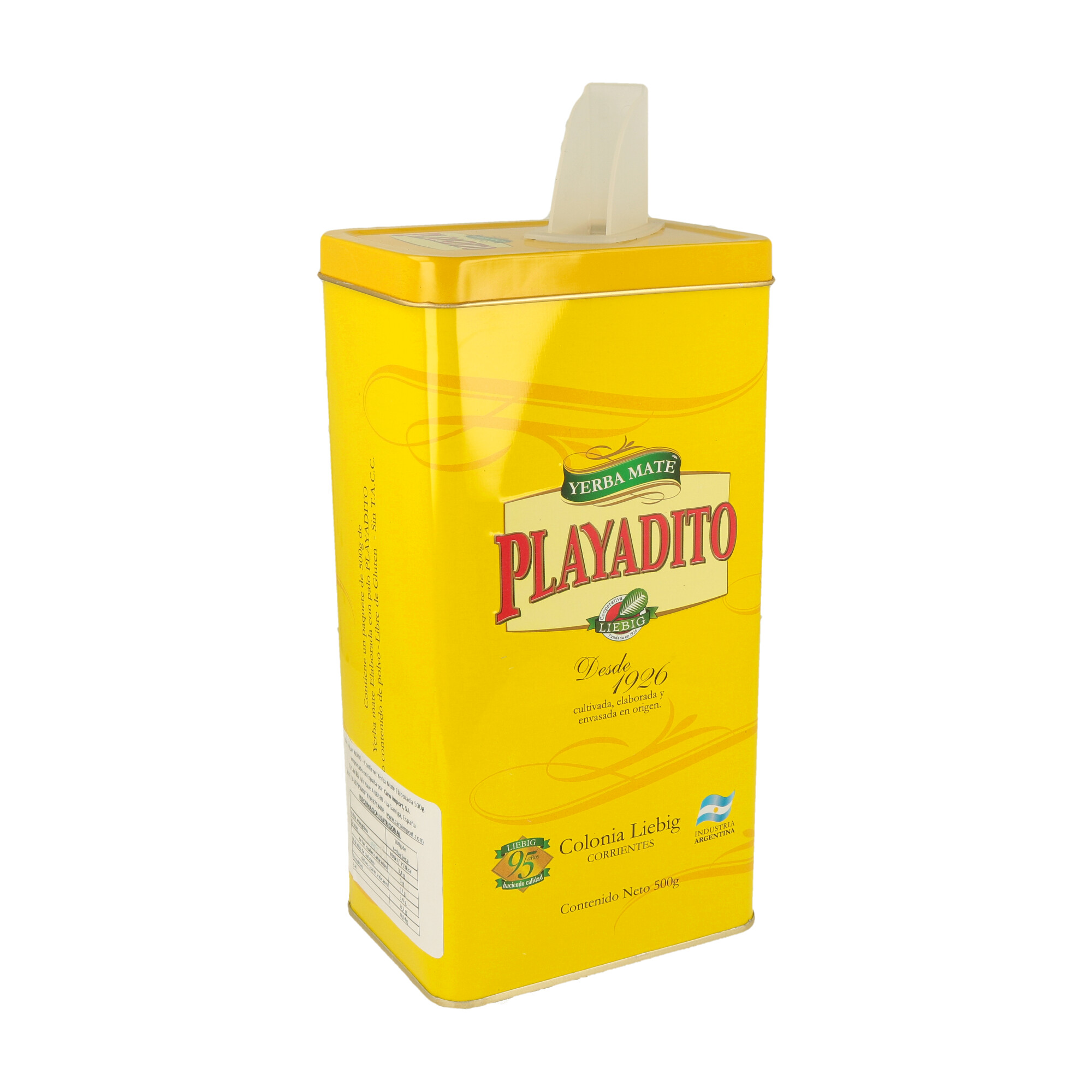  LATA YERBERA  PLAYADITO 500 GR - 1