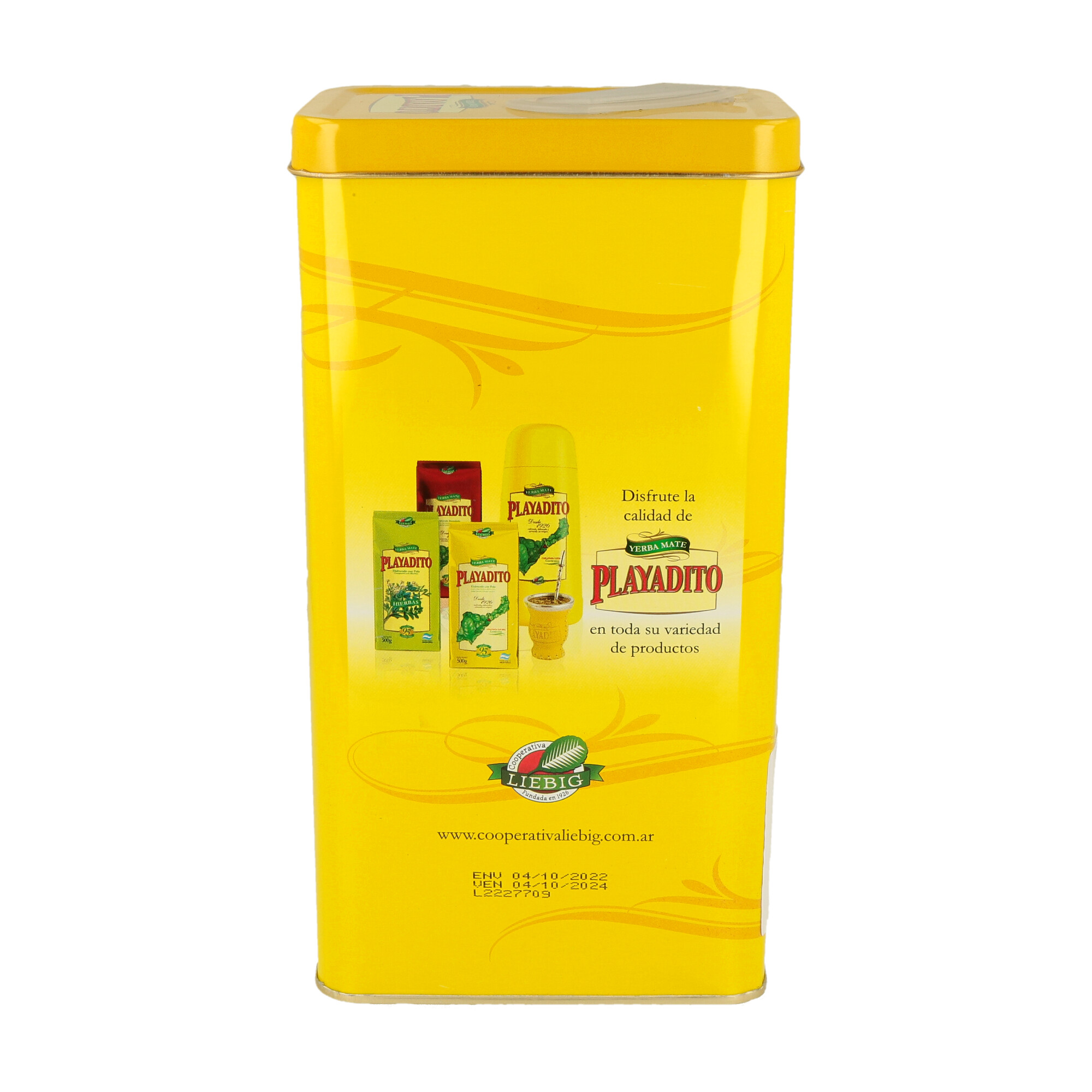  LATA YERBERA  PLAYADITO 500 GR - 2