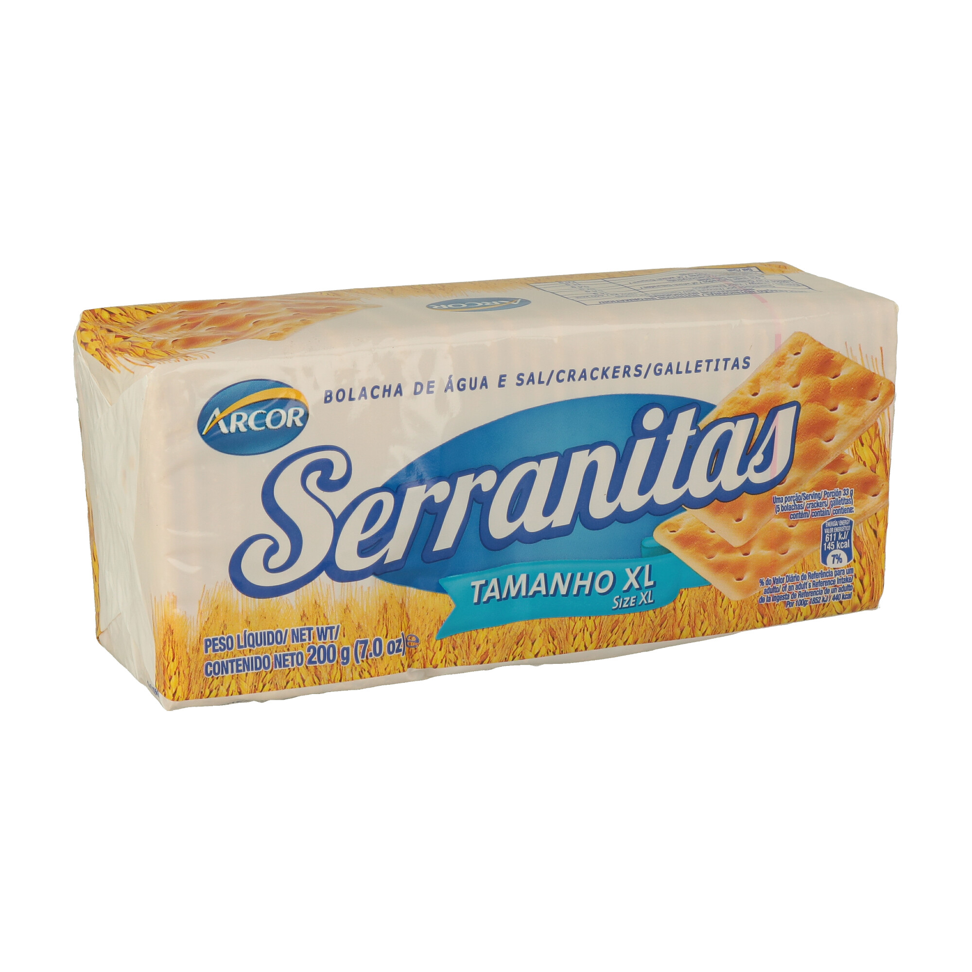 GALLETITAS SERRANITAS X 200 GR (30x200 GR) UN - 1 GALLETITAS SERRANITAS X 200 GR (30x200 GR) UN - 1