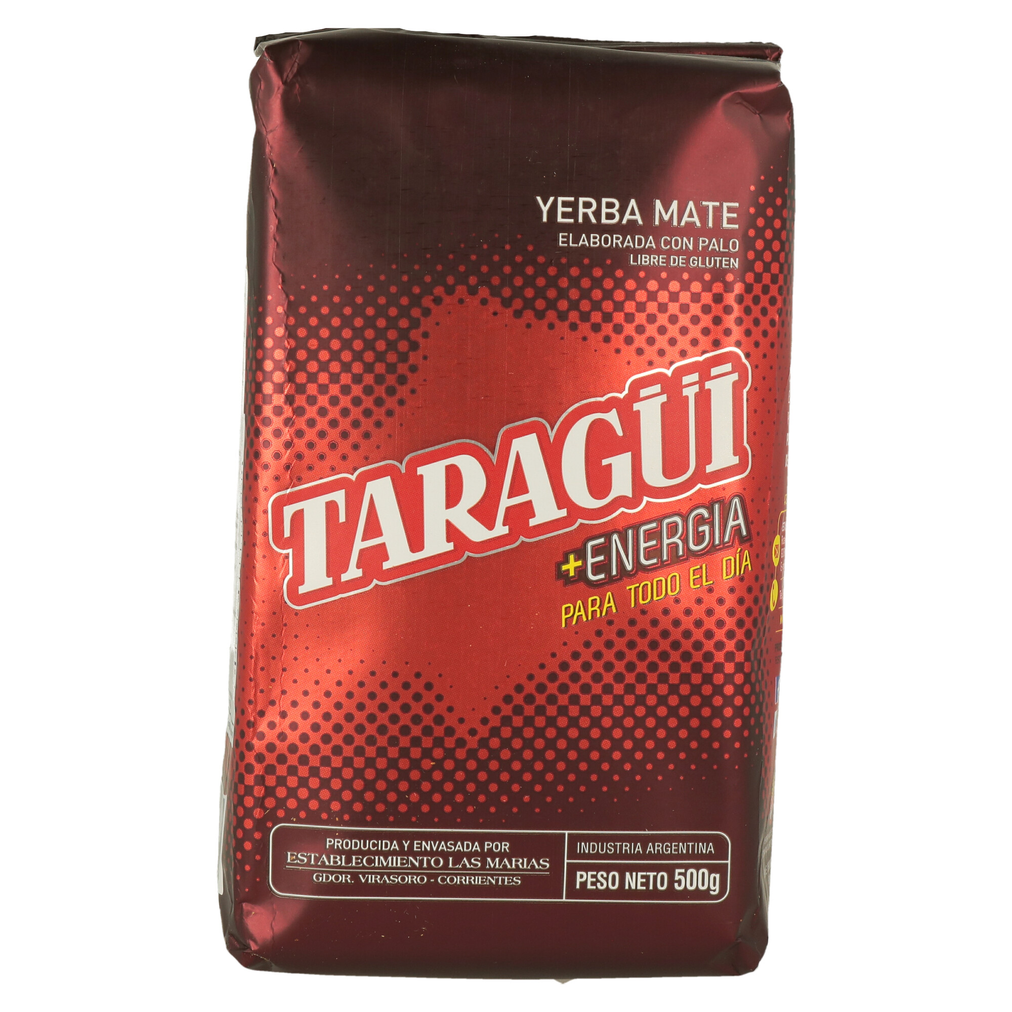 YERBA MATE TARAGUI ENERGIA 500GR (CT. DA 10)