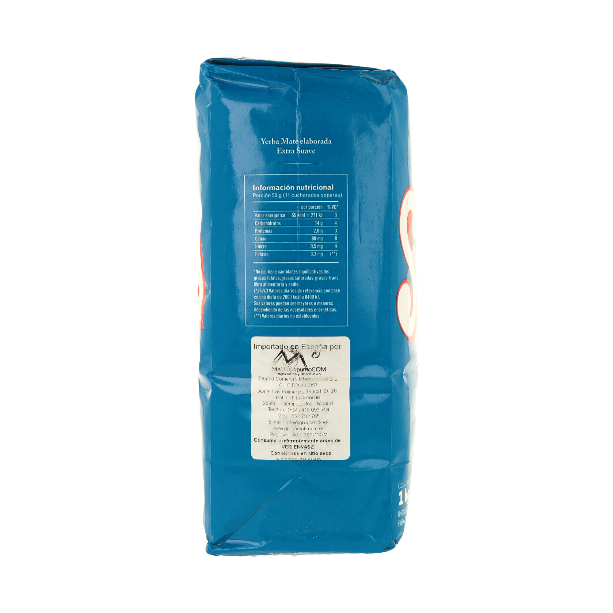 YERBA MATE SARA AZUL x 1KG . (CT. DA 10) UN - 1