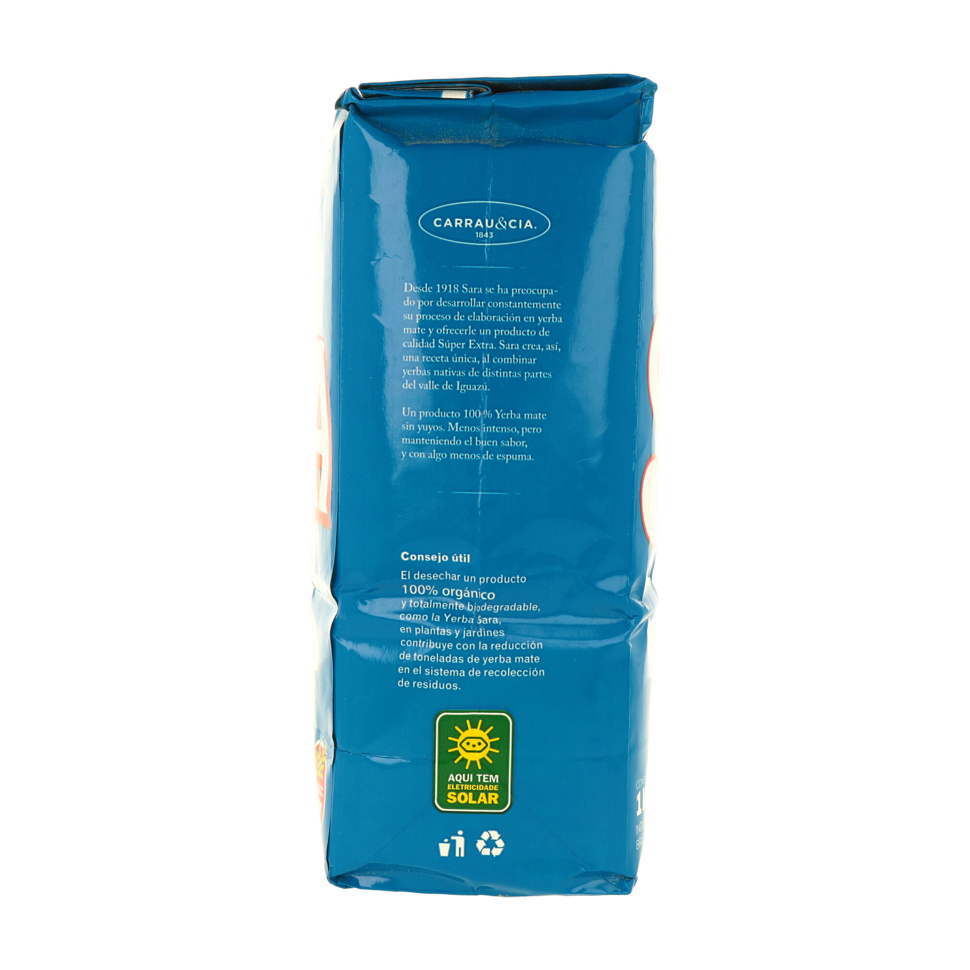 YERBA MATE SARA AZUL x 1KG . (CT. DA 10) UN - 4