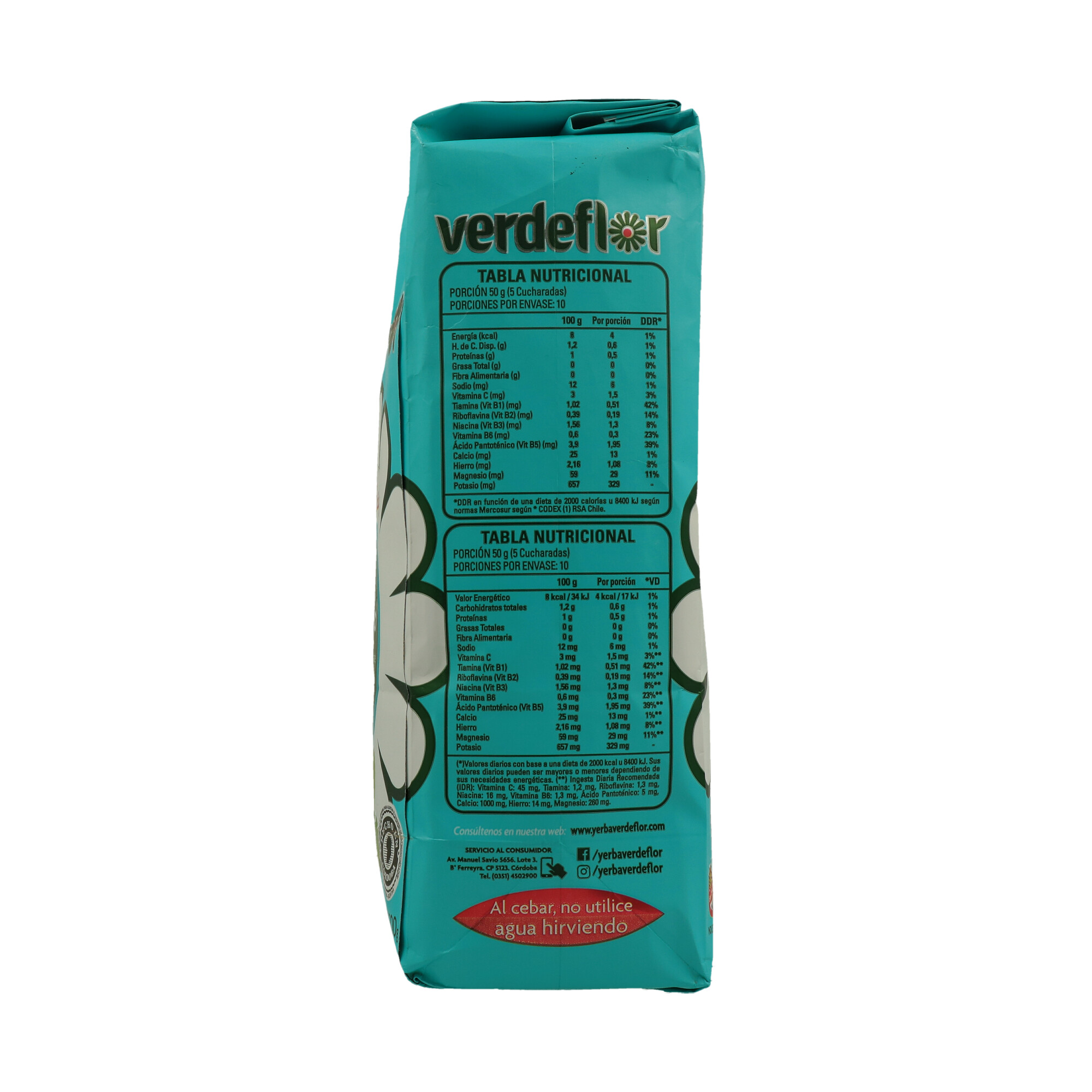 YERBA MATE BOLDO VERDEFLOR  500 GR - 1