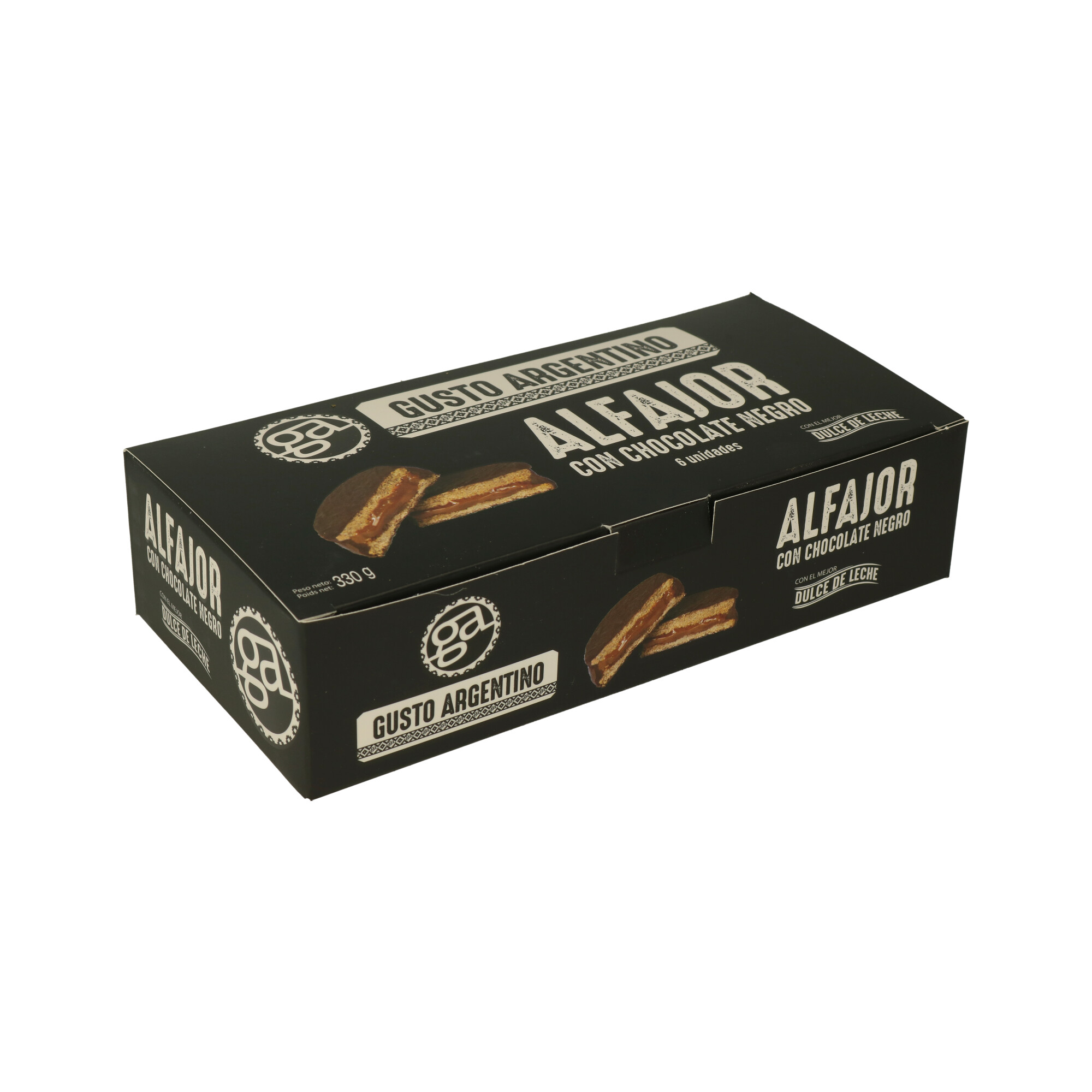 ALFAJORES GUSTO ARGENTINO CHOCOLATE X6U (330G) ALFAJORES GUSTO ARGENTINO CHOCOLATE X6U (330G)