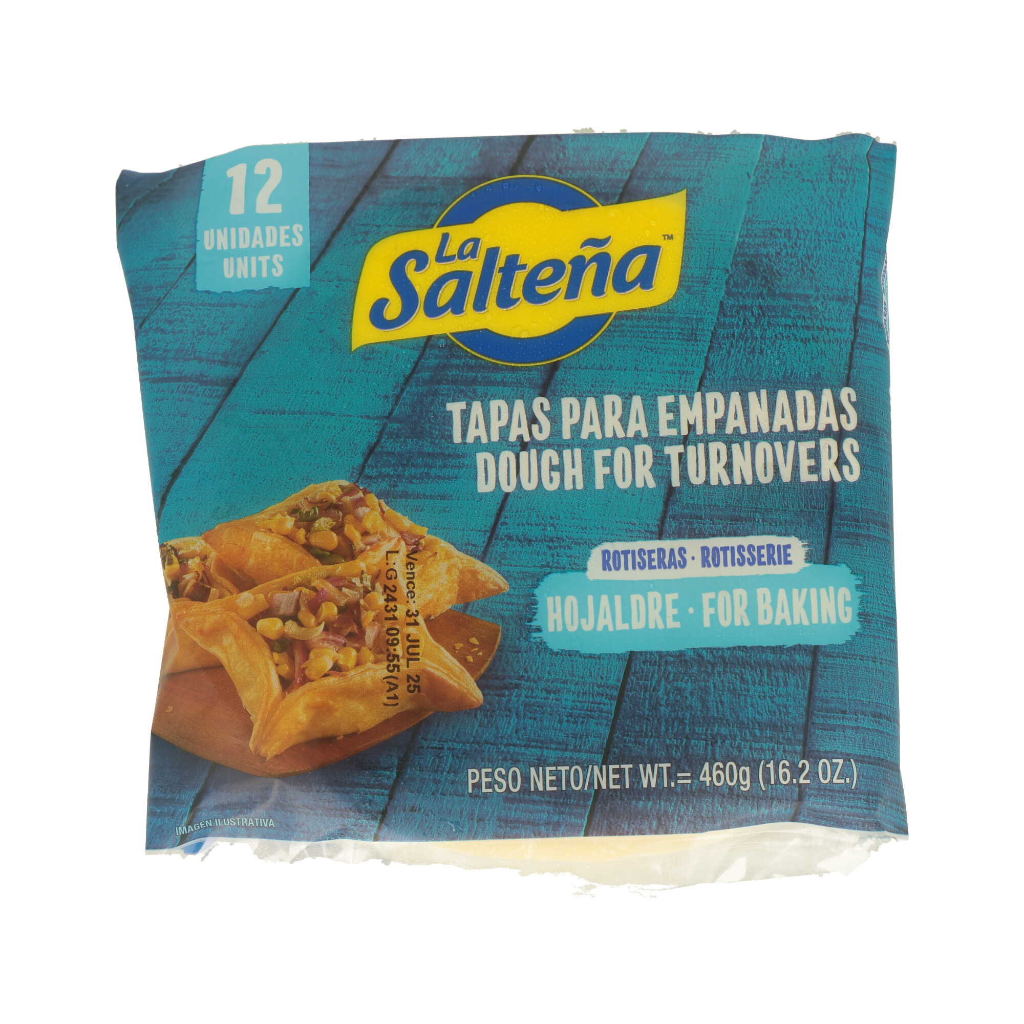 BLISTER TAPAS LA SALTENA ROTISERAS HORNO HOJALDRE BIG 14CM (1x12) CG. BLISTER TAPAS LA SALTENA ROTISERAS HORNO HOJALDRE BIG 14CM (1x12) CG.