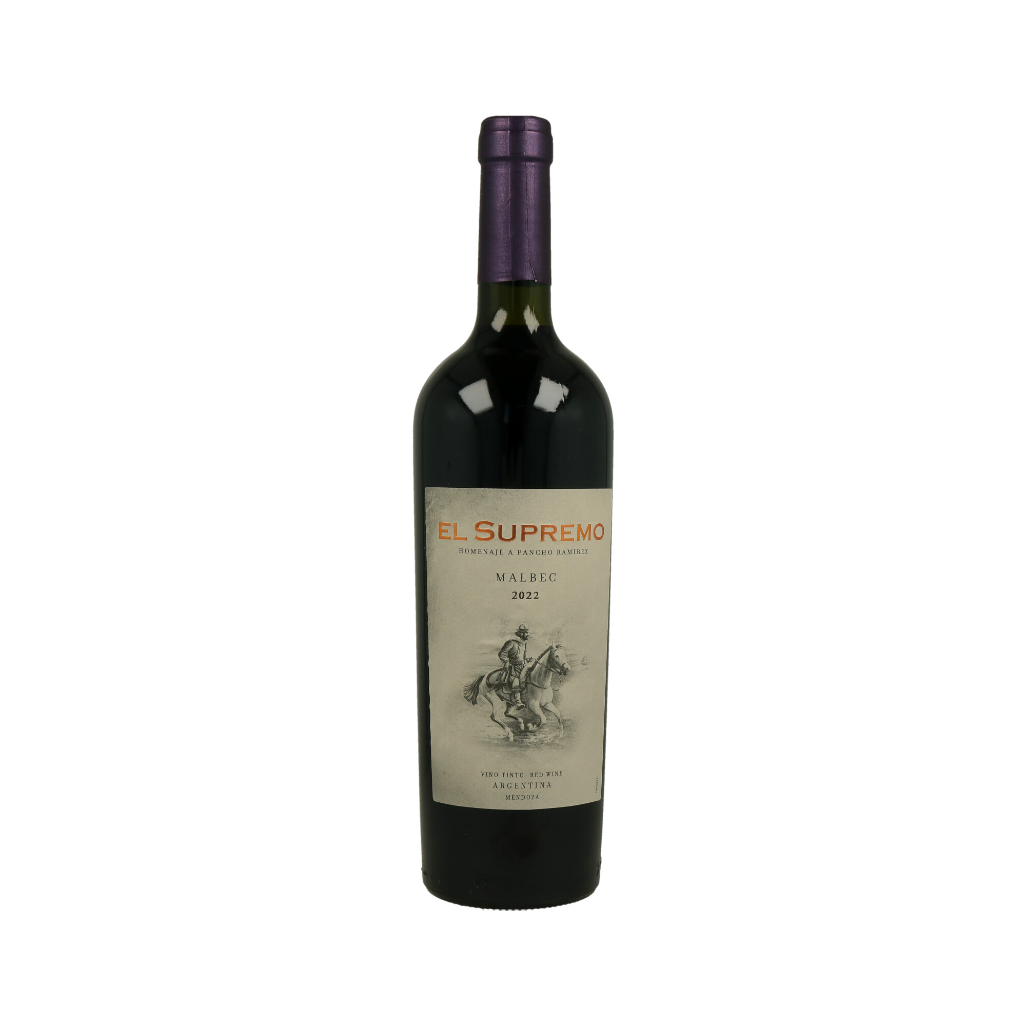 VINO EL SUPREMO MALBEC ANNATA 2022 (CT6)