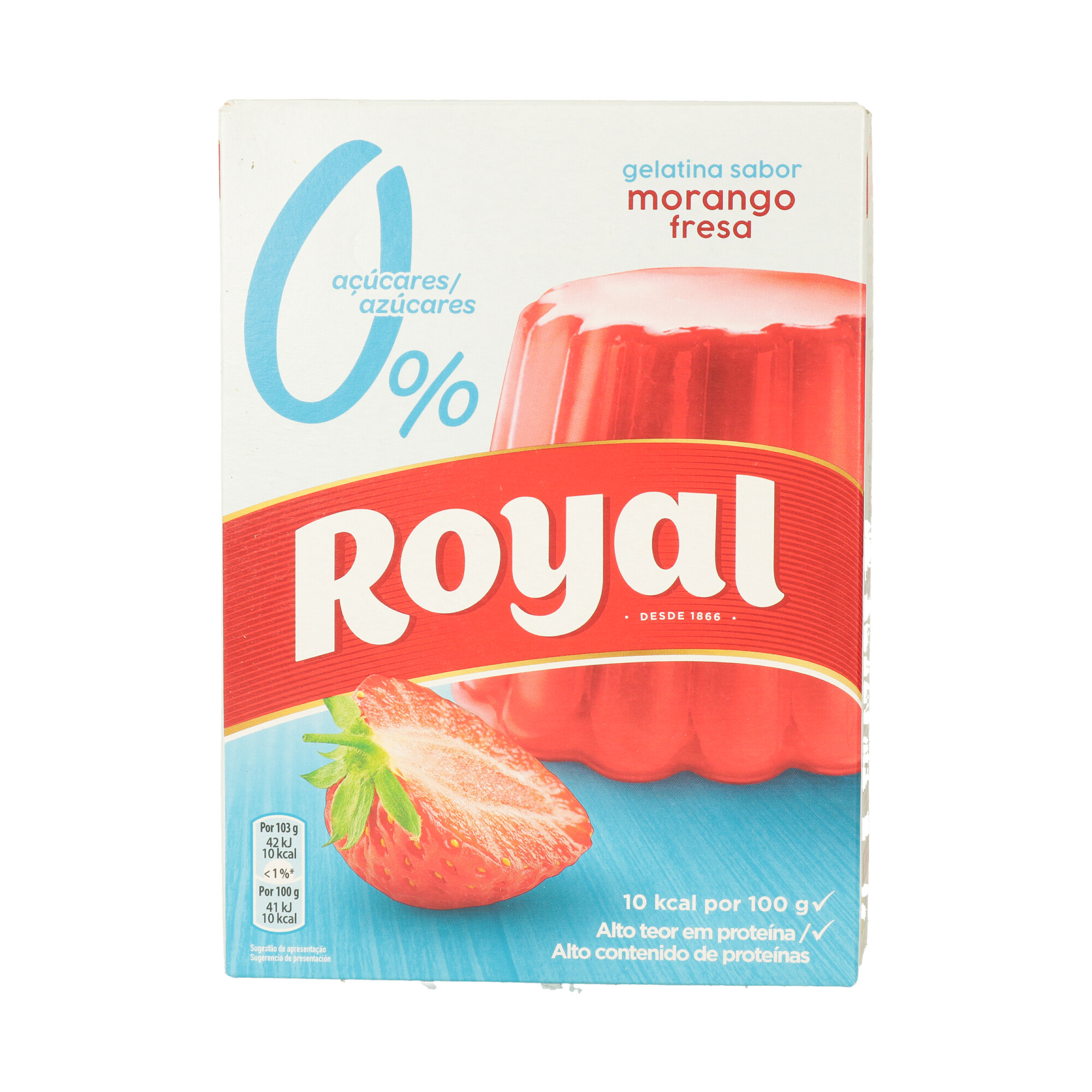 GELATINA ROYAL FRAGOLA LIGHT 31GR (CT 12)