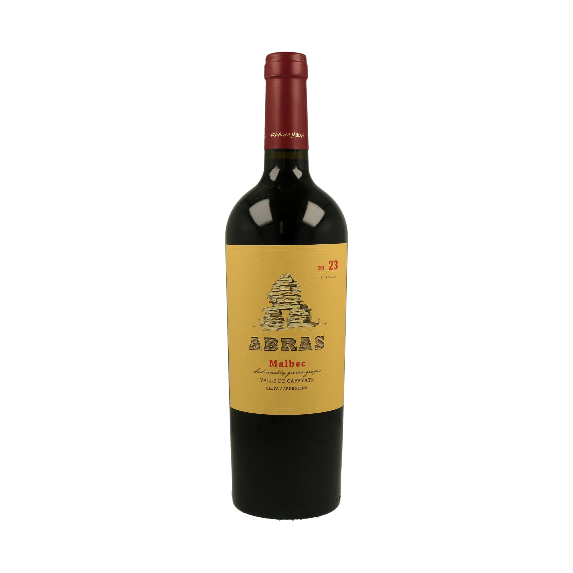 VINO Karim Mussi Abras Malbec - 2023  (CT6)